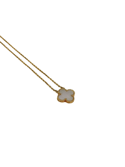 Van Cleef & Arpels - VCA Vintage Alhambra pendant 18K yellow gold Mother-of-pearl