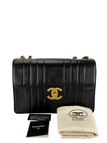 CHANEL - Lambskin Mademoiselle Chain Shoulder Bag