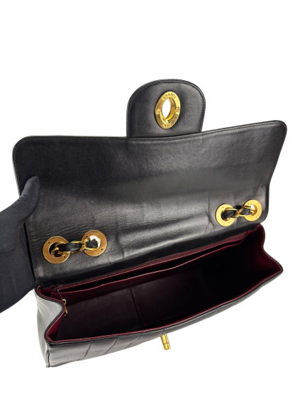 CHANEL - Lambskin Mademoiselle Chain Shoulder Bag