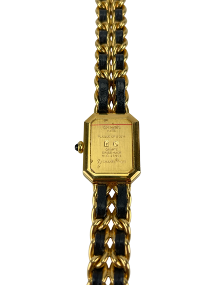 Chanel - Premiere Size L Quartz Gold Ladies Watch 