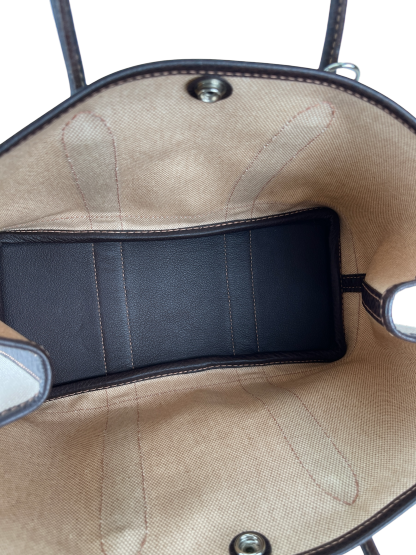 HERMES - Garden Party 30 Beige Buffle Skipper Toile 