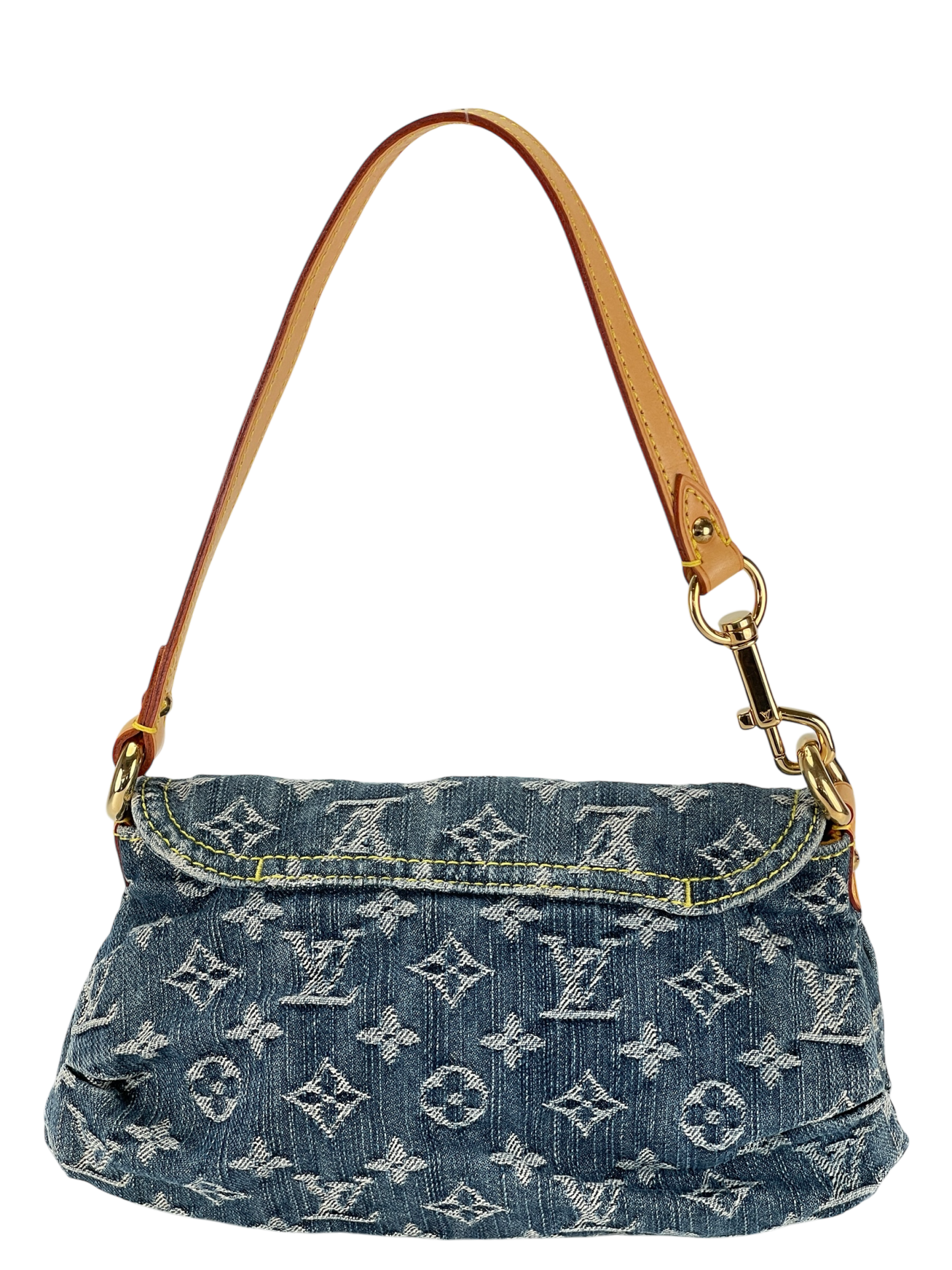 LOUIS VUITTON - Mini Pleaty Blue Monogram Denim