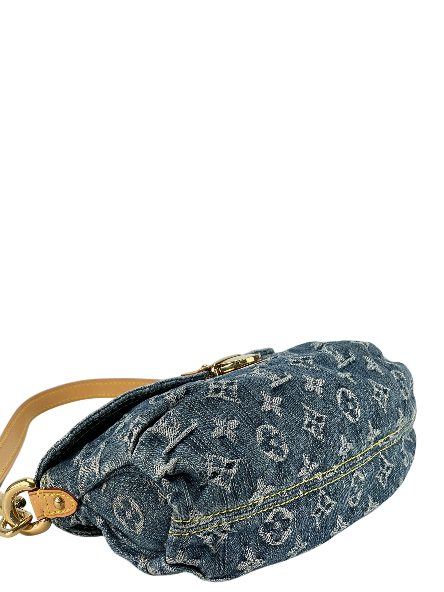 LOUIS VUITTON - Mini Pleaty Blue Monogram Denim