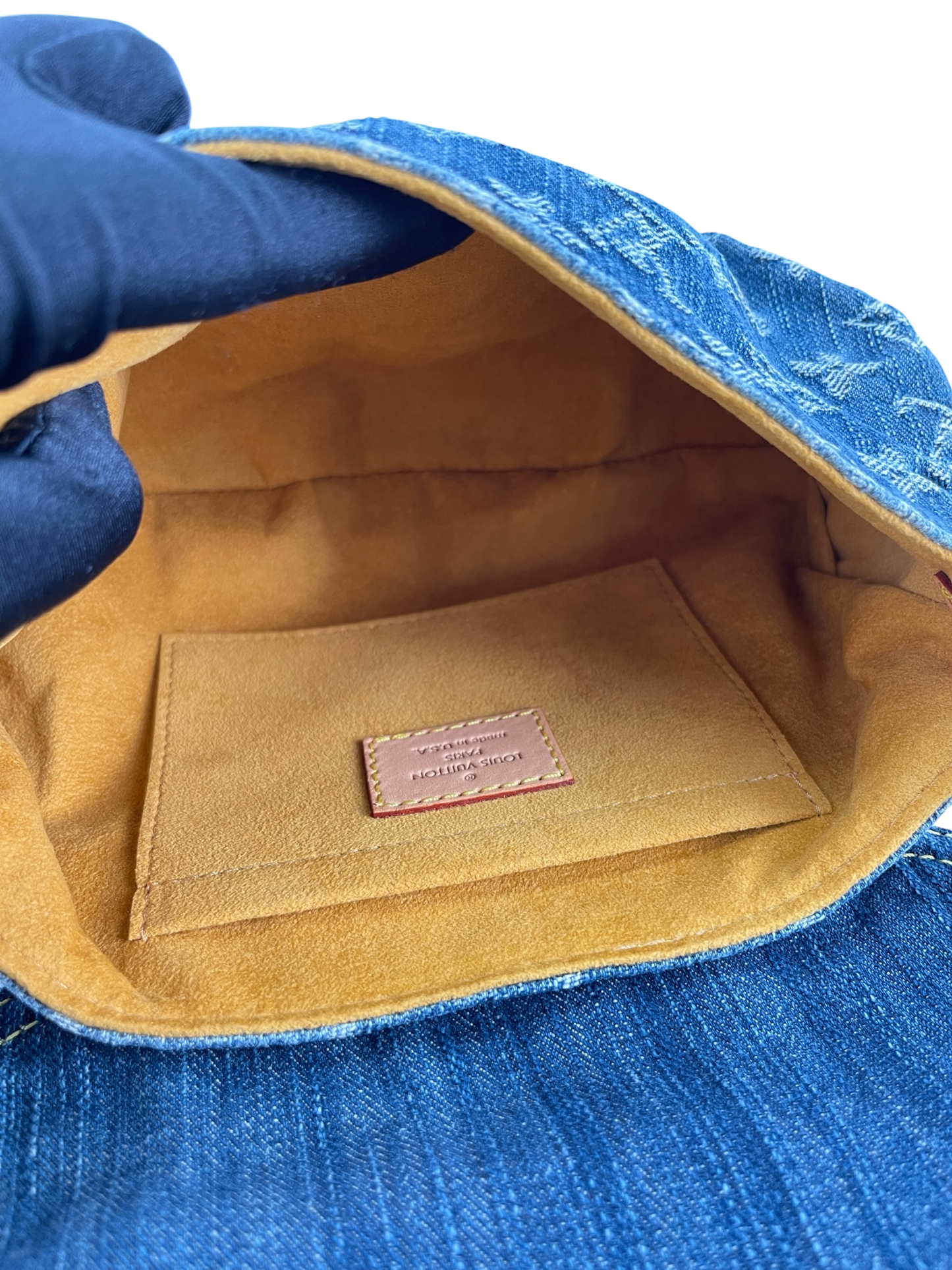 LOUIS VUITTON - Mini Pleaty Blue Monogram Denim
