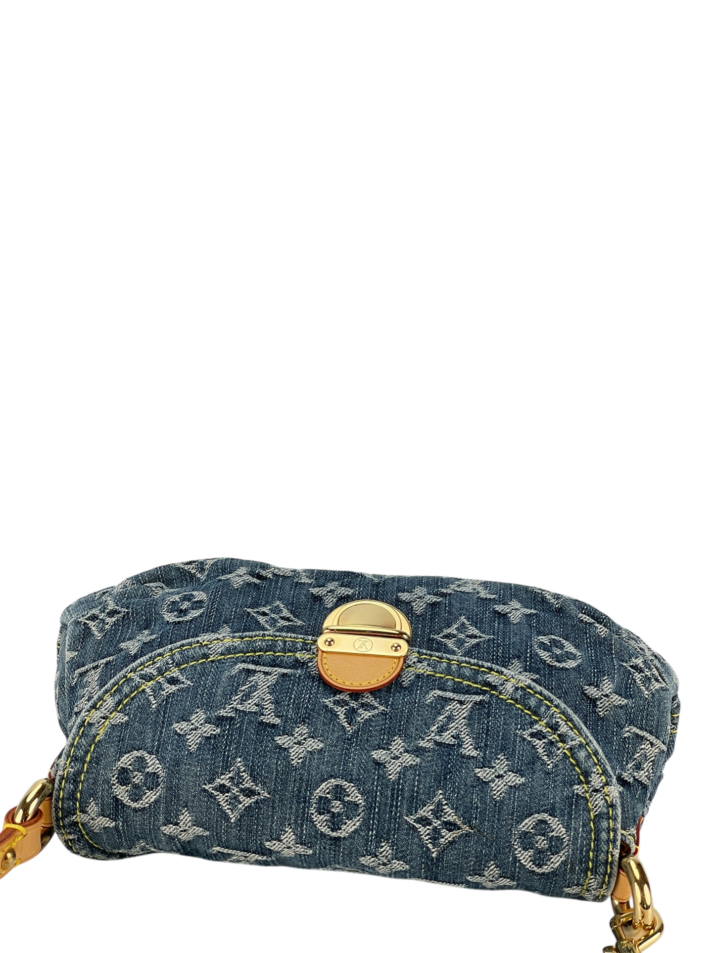 LOUIS VUITTON - Mini Pleaty Blue Monogram Denim