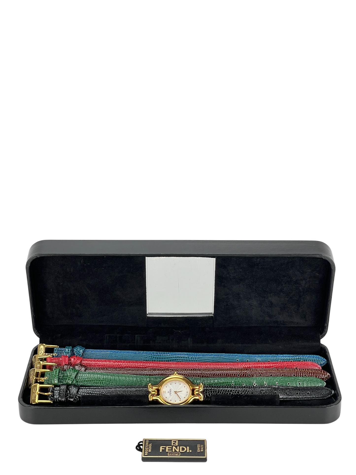 FENDI - Chameleon Interchangeable Strap Watch ( 5 Color )