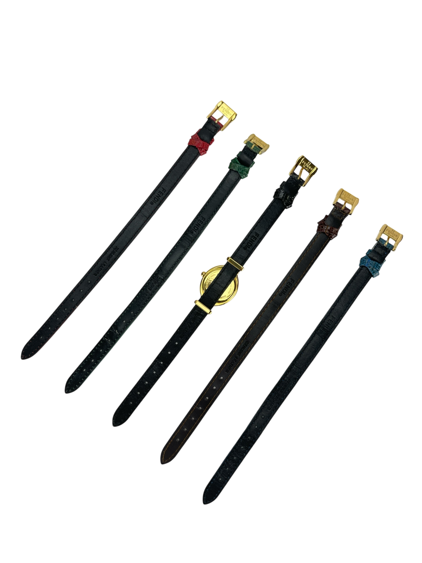 FENDI - Chameleon Interchangeable Strap Watch ( 5 Color )
