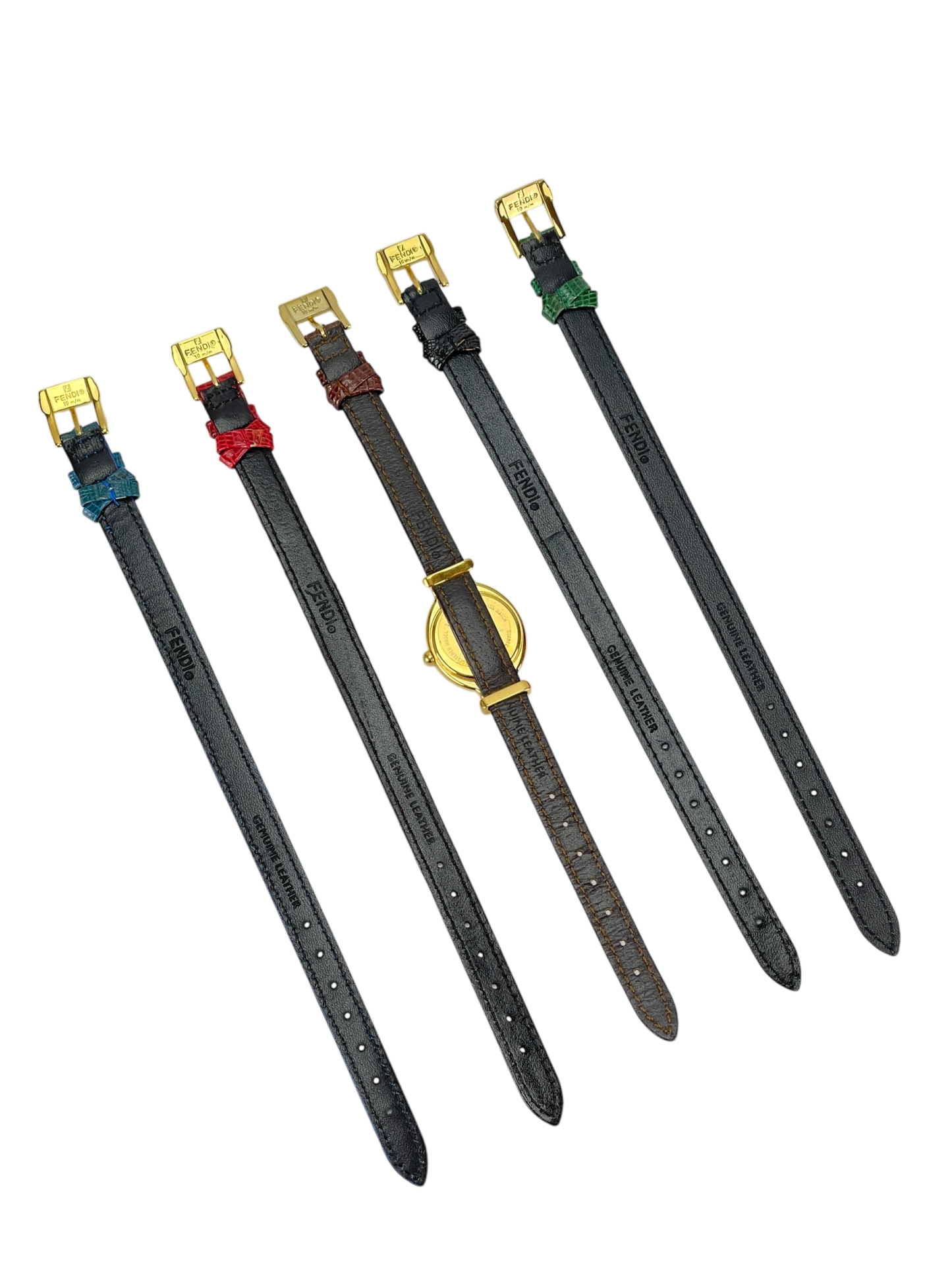 FENDI - Chameleon Interchangeable Strap Watch ( 5 Color )