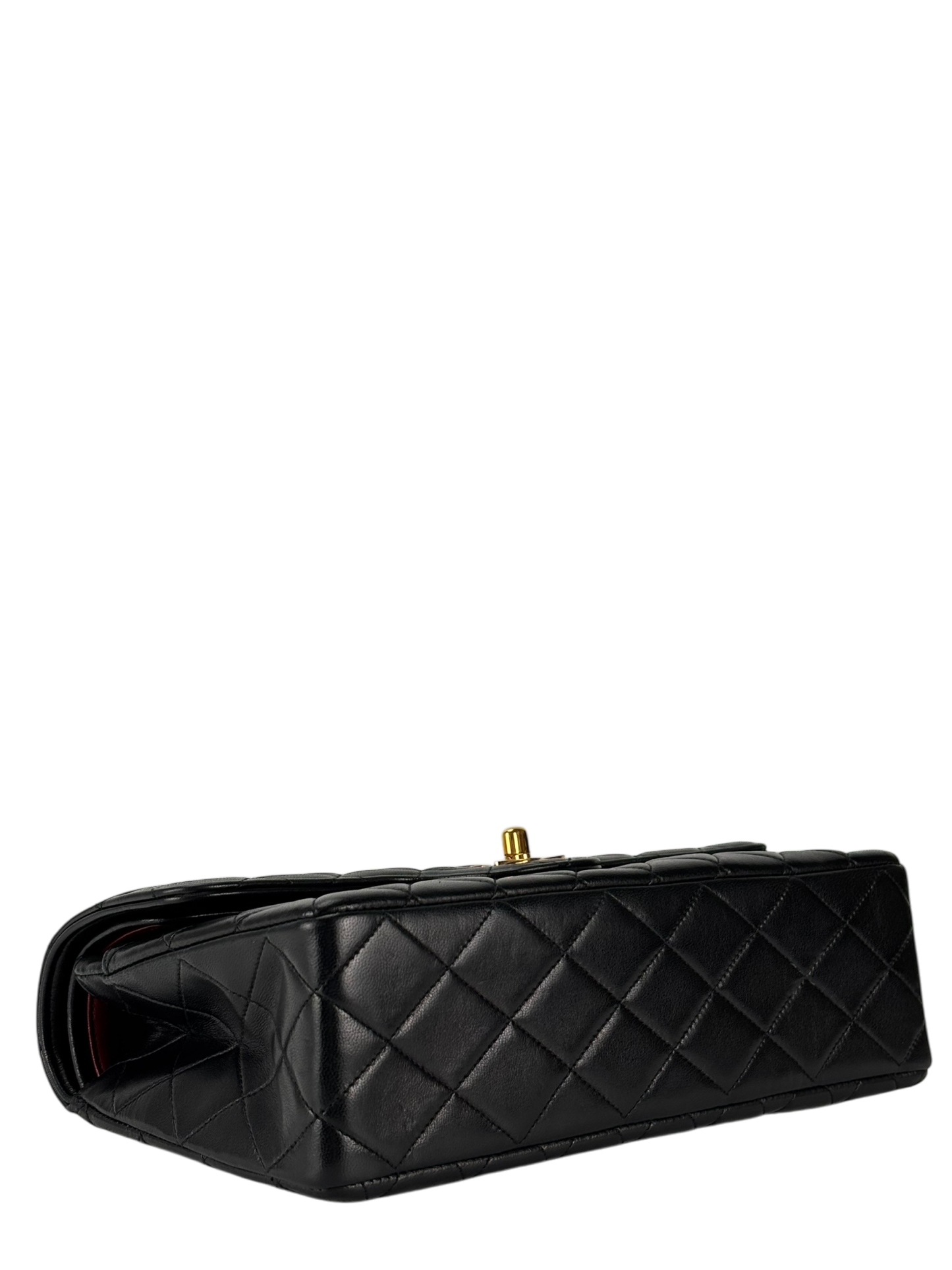 CHANEL - Double Flap Crossbody Medium Timeless Lamskin Flap Chain Shoulder Bag