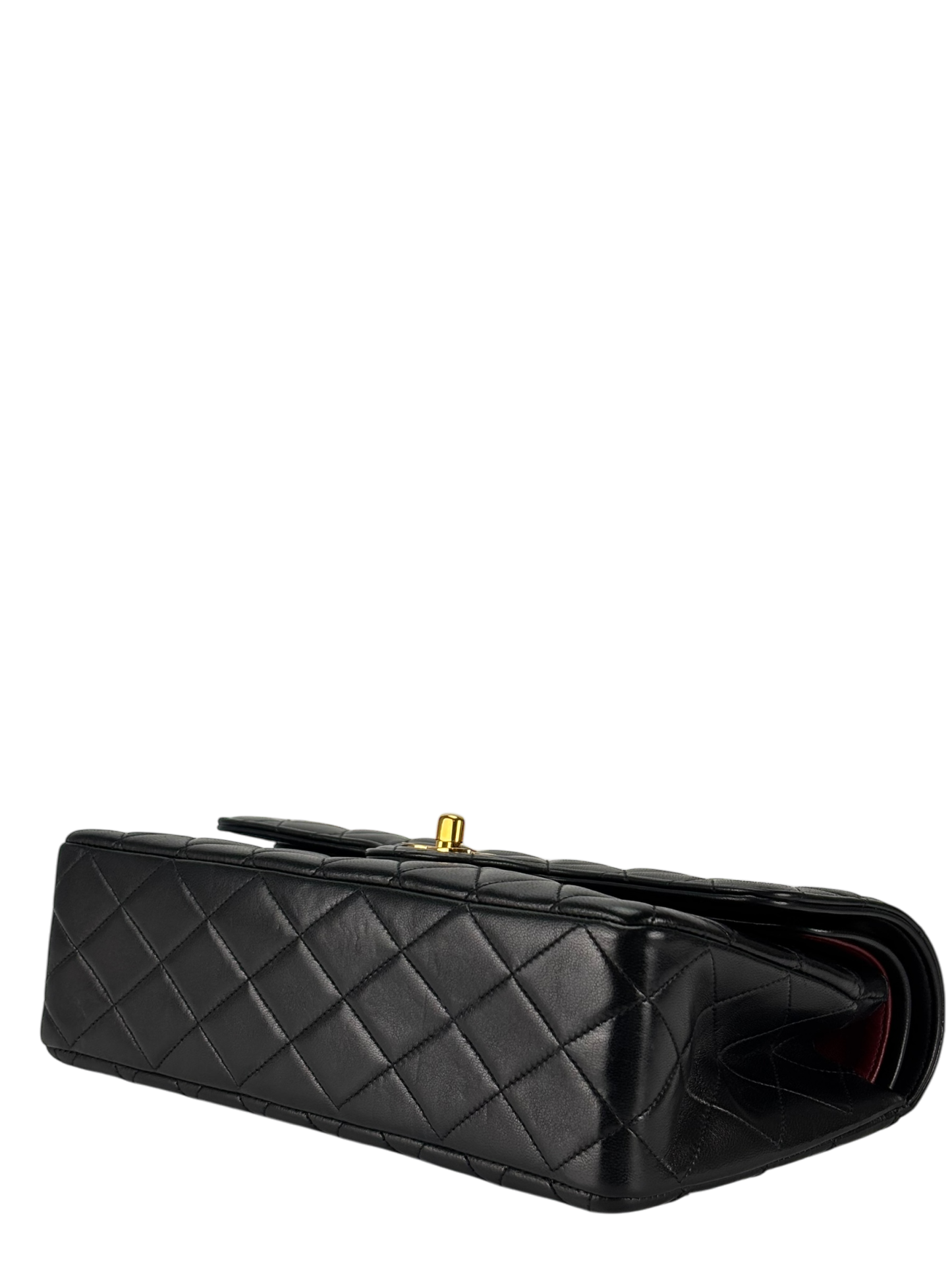 CHANEL - Double Flap Crossbody Medium Timeless Lamskin Flap Chain Shoulder Bag