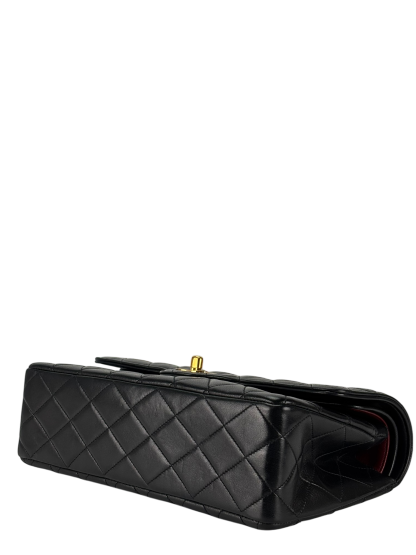 CHANEL - Double Flap Crossbody  Medium Timeless Lamskin Flap Chain Shoulder Bag
