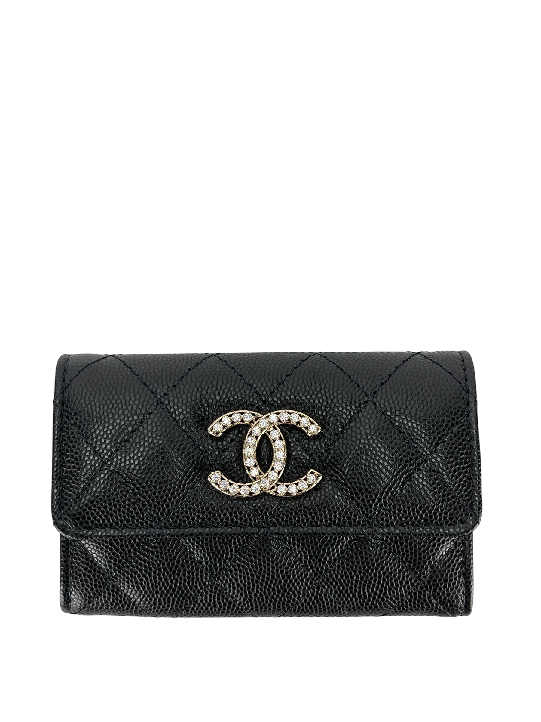 CHANEL - Black Caviar 25S Money Bag