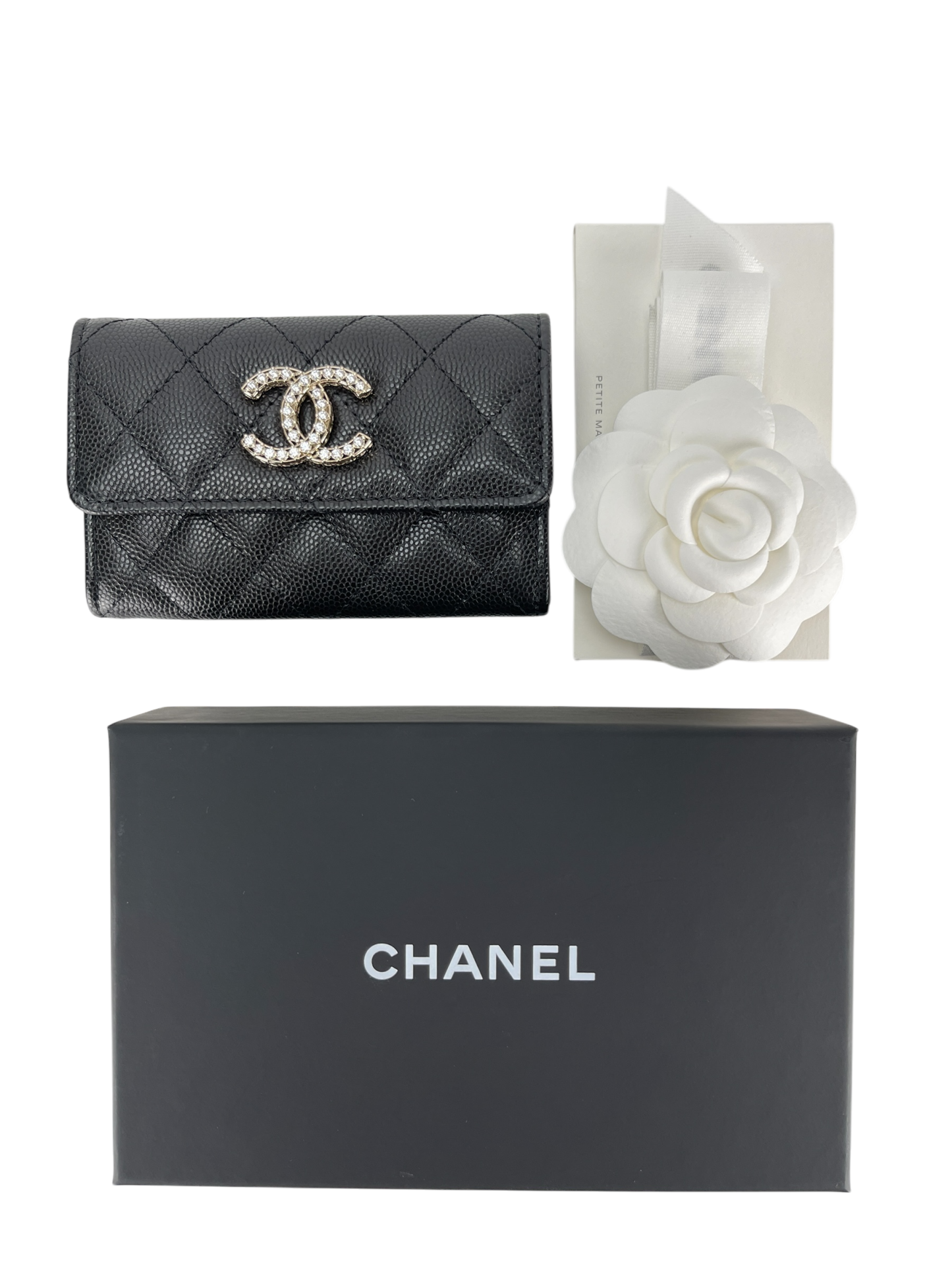 CHANEL - Black Caviar 25S Money Bag