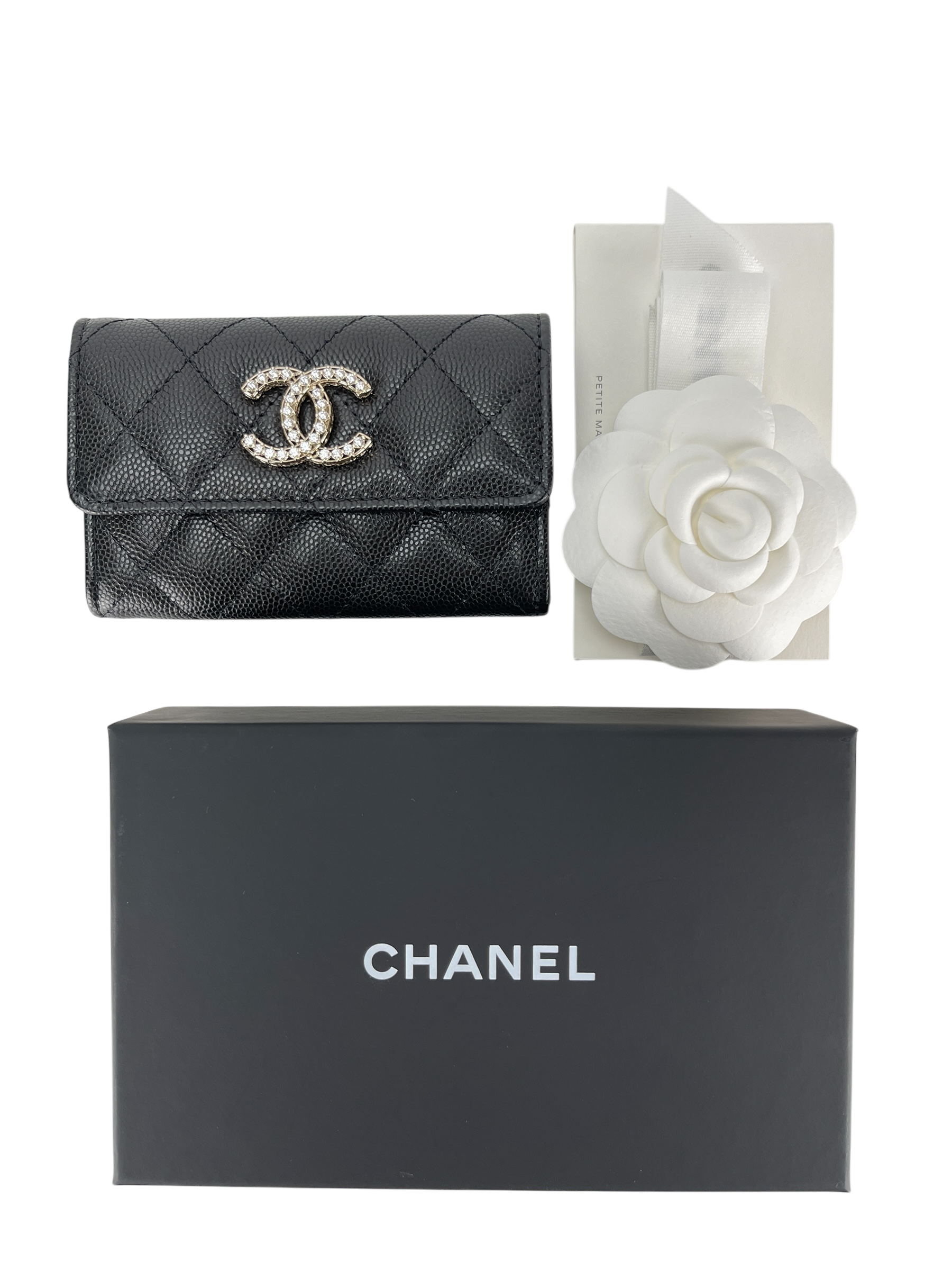 CHANEL - Black Caviar 25S Money Bag