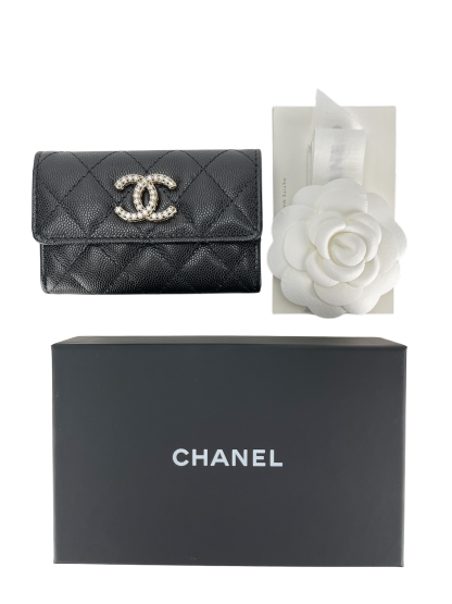 CHANEL - Black Caviar 25S Money Bag