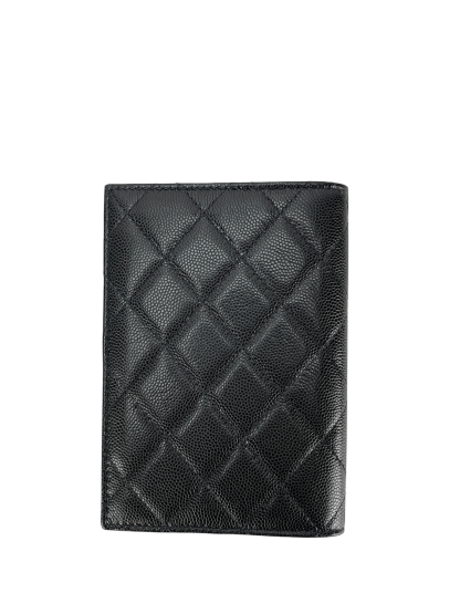 CHANEL - Black Caviar 25S Passport Bag