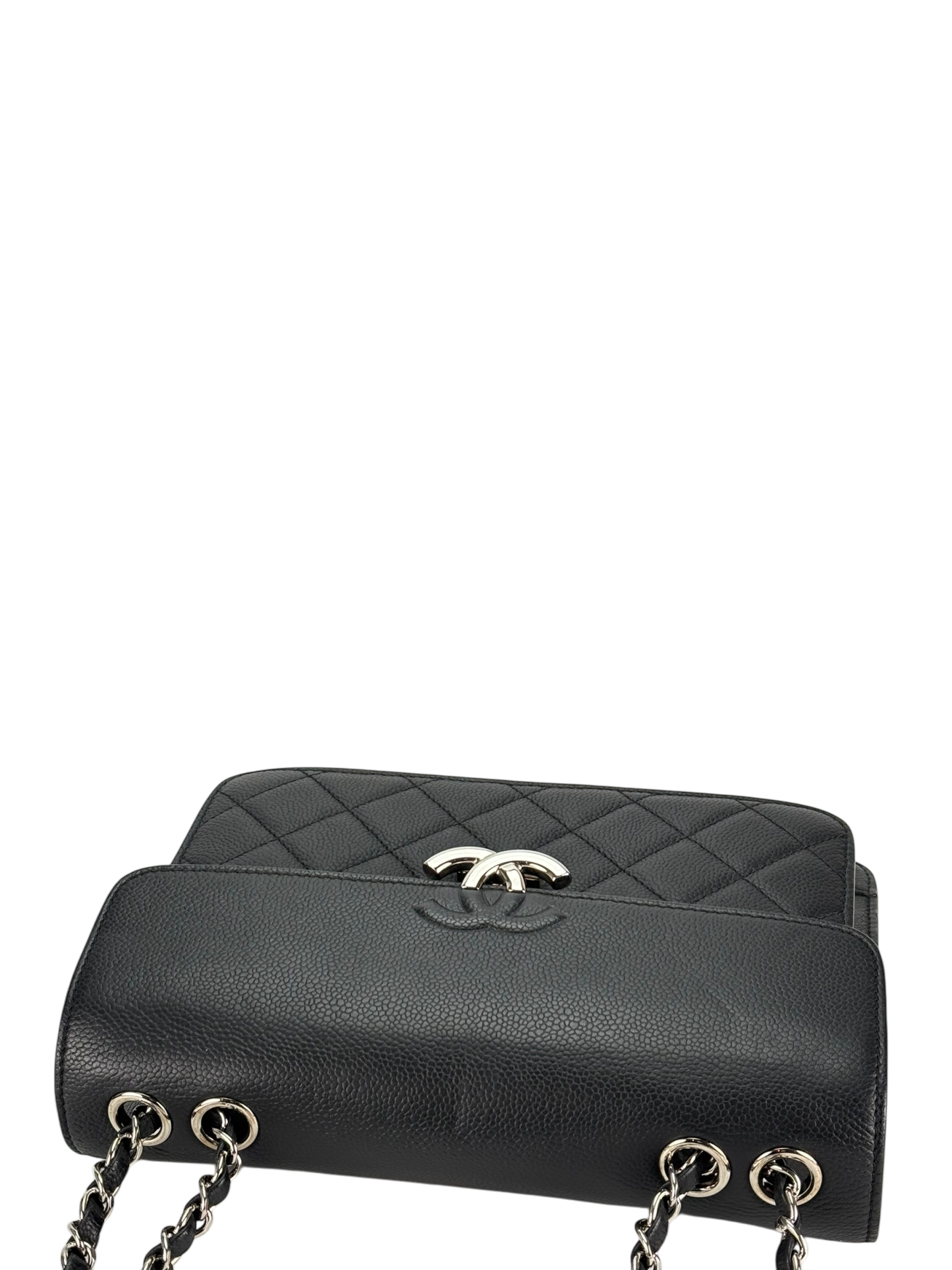 CHANEL - Caviar Black Urban Chain Companion Flap Bag