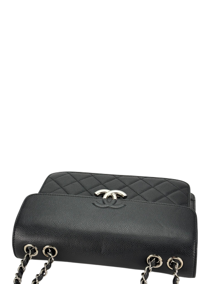 CHANEL - Caviar Black Urban Chain Companion Flap Bag