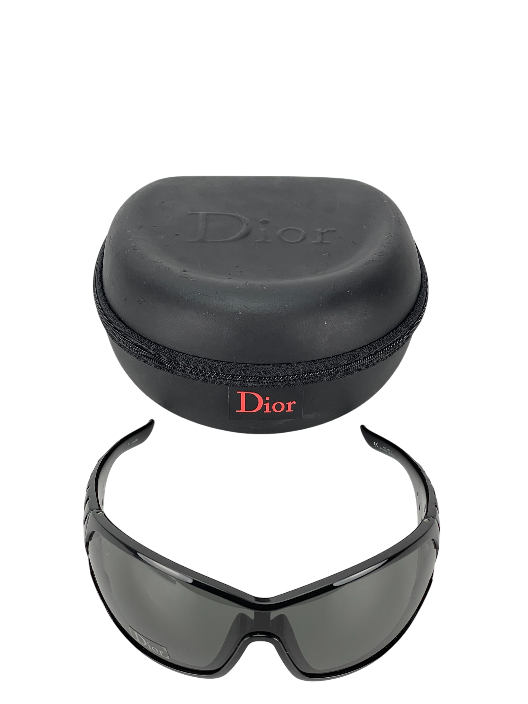 Dior - Black Ribbon Azum8 Shield Sunglasses