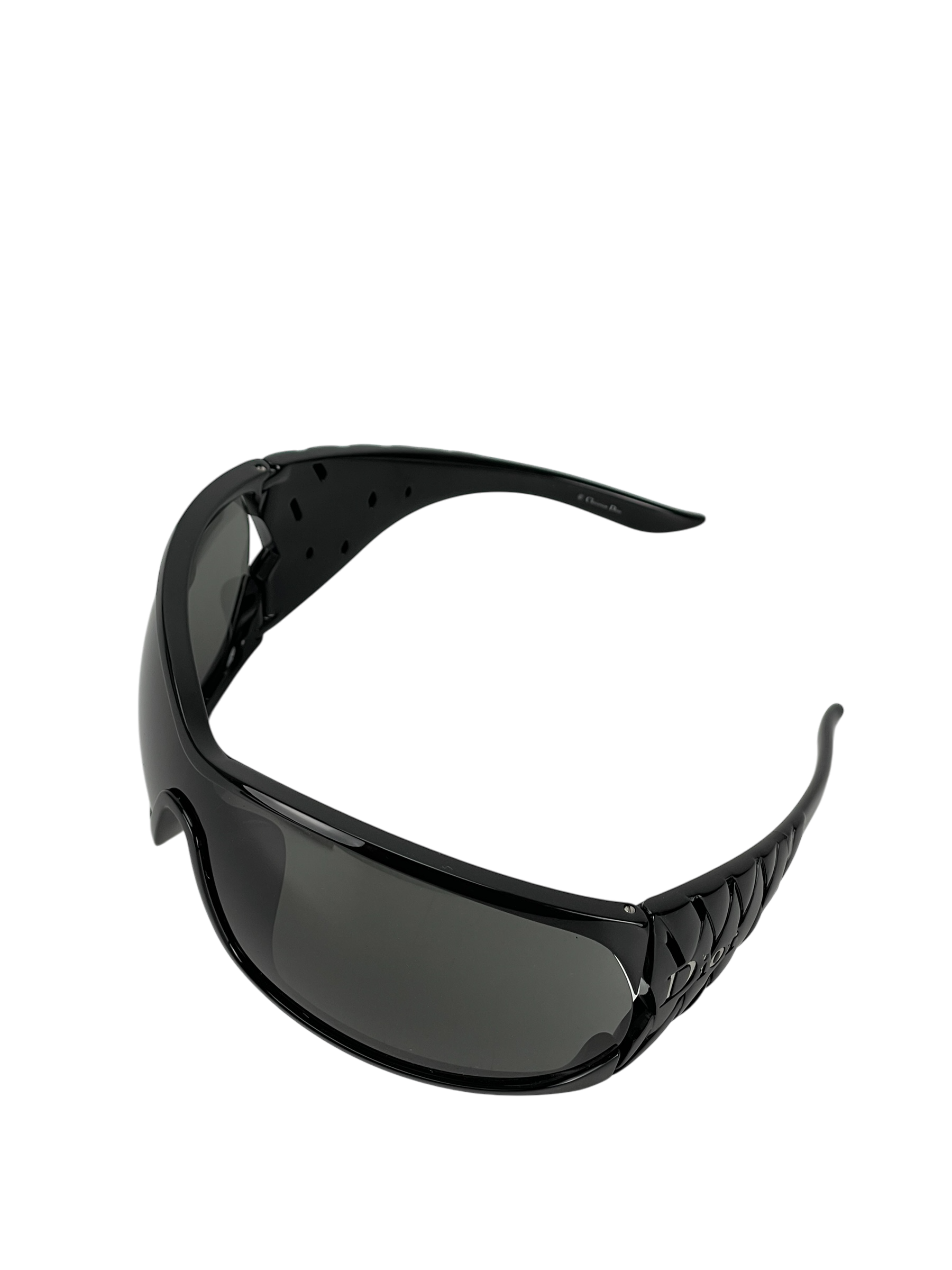 Dior - Black Ribbon Azum8 Shield Sunglasses