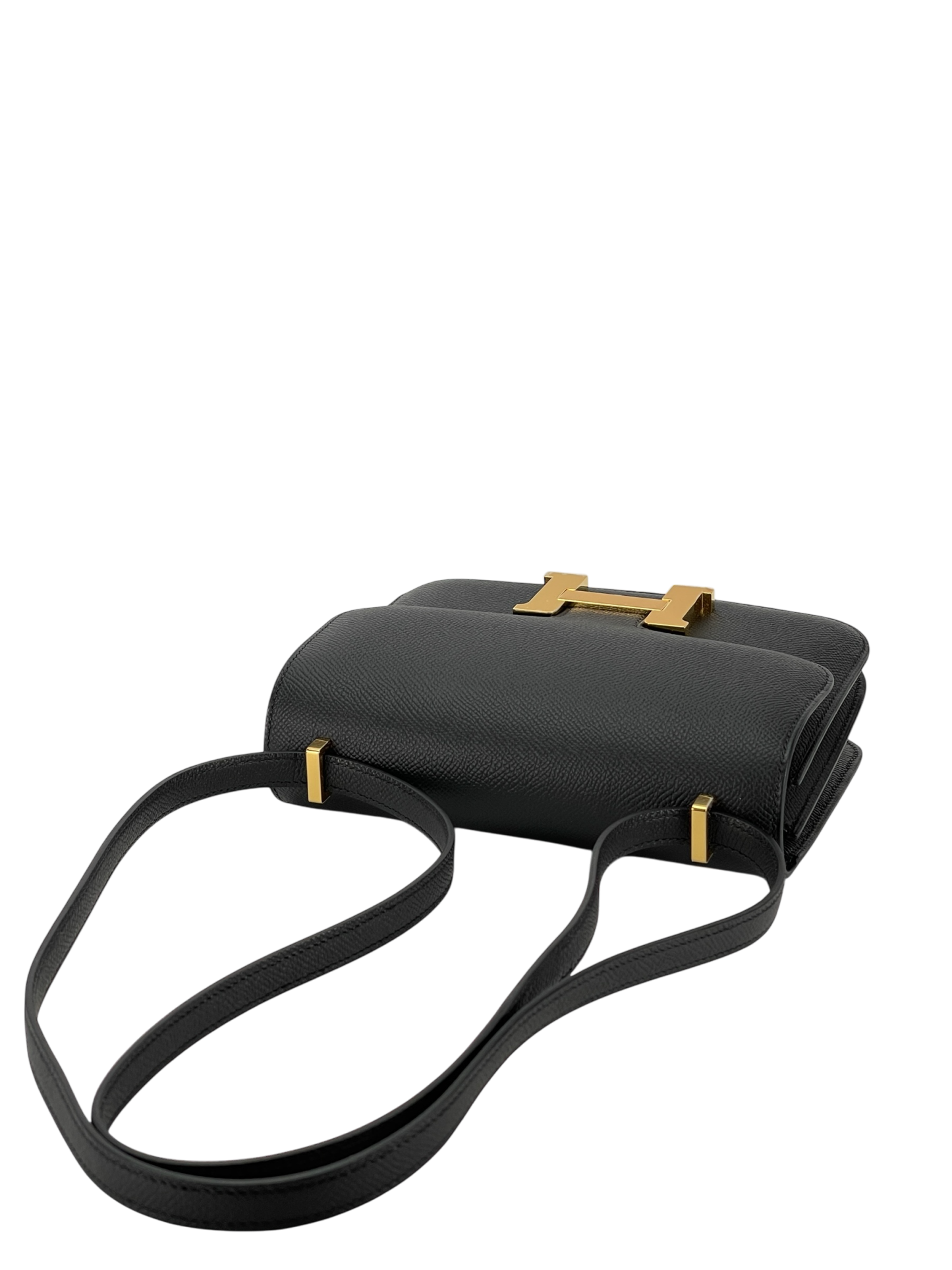 HERMES - Constance 19 Black Epsom Gold Hardware