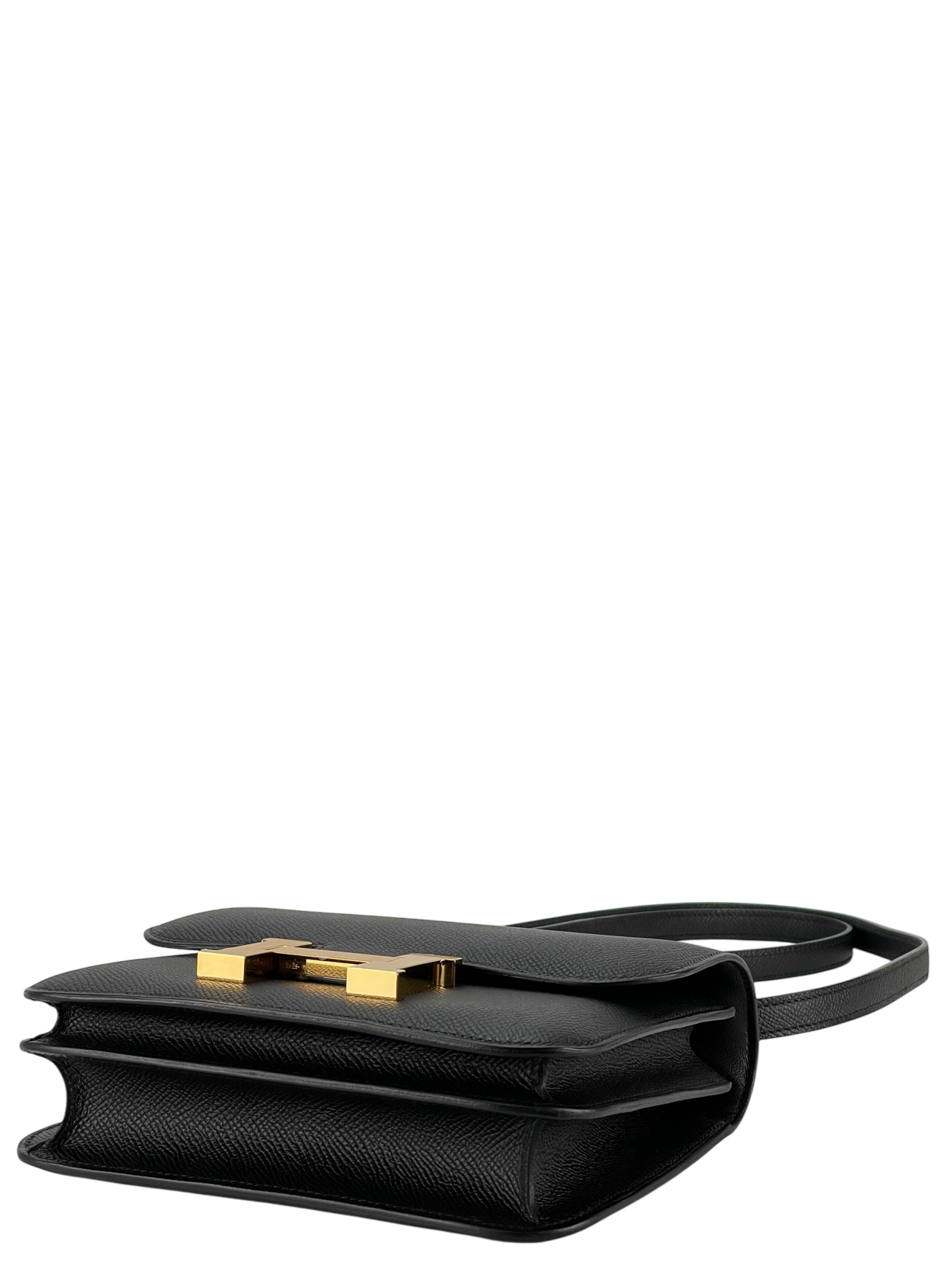 HERMES - Constance 19 Black Epsom Gold Hardware