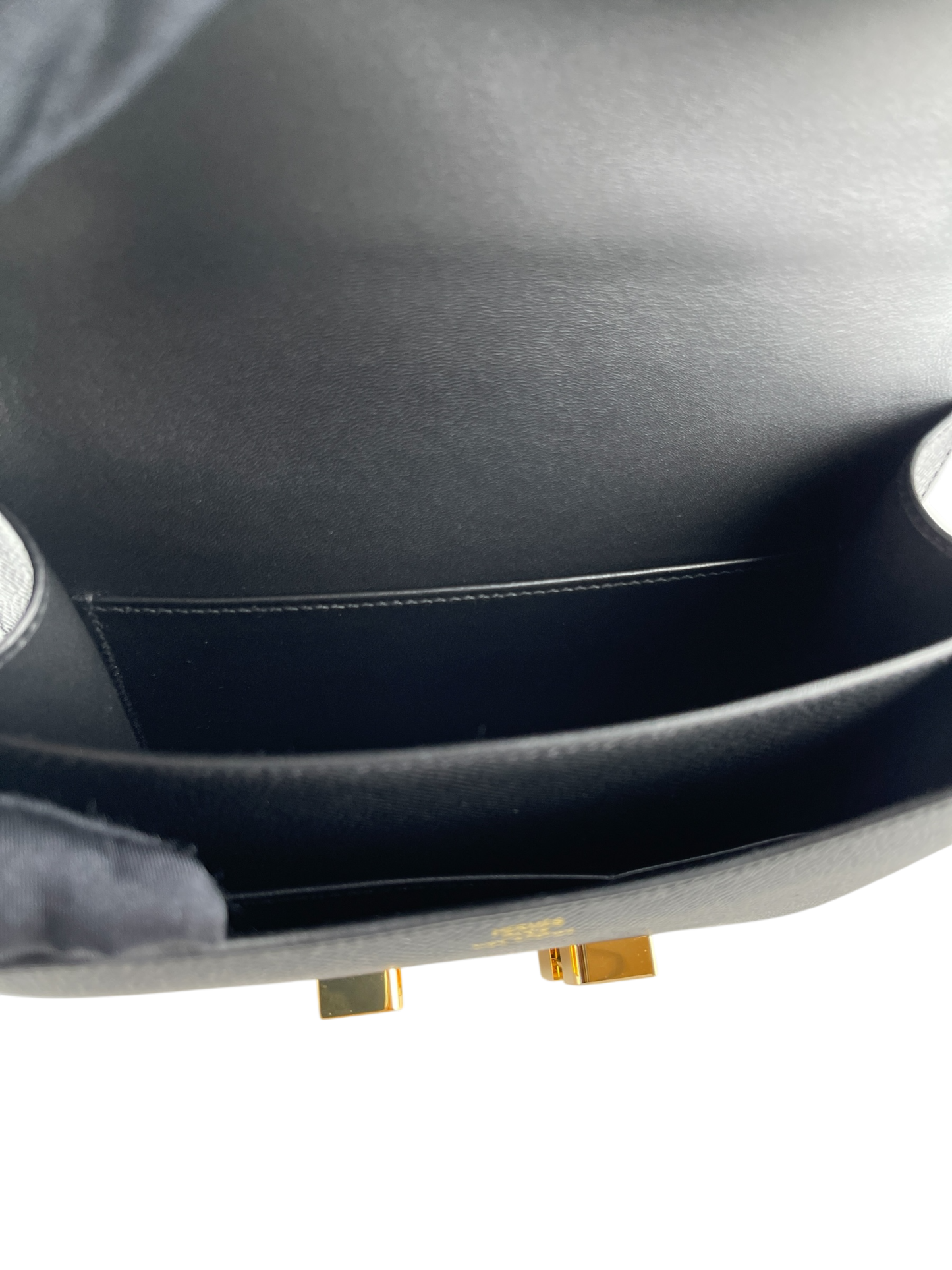HERMES - Constance 19 Black Epsom Gold Hardware