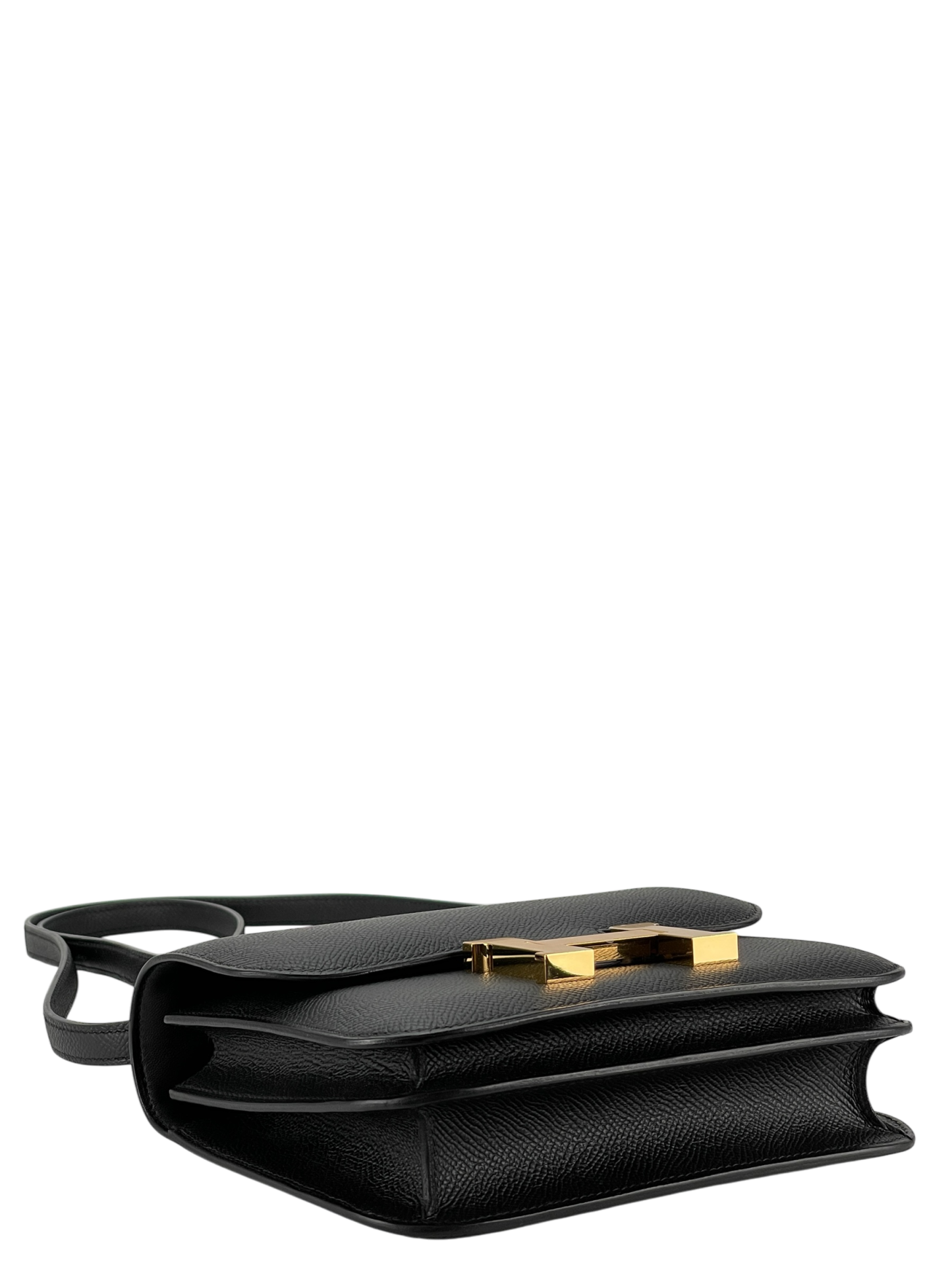 HERMES - Constance 19 Black Epsom Gold Hardware