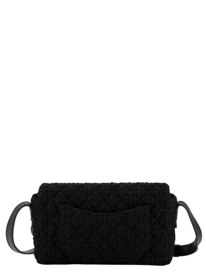 CHANEL - Tweed Mademoiselle Lock Shoulder Bag