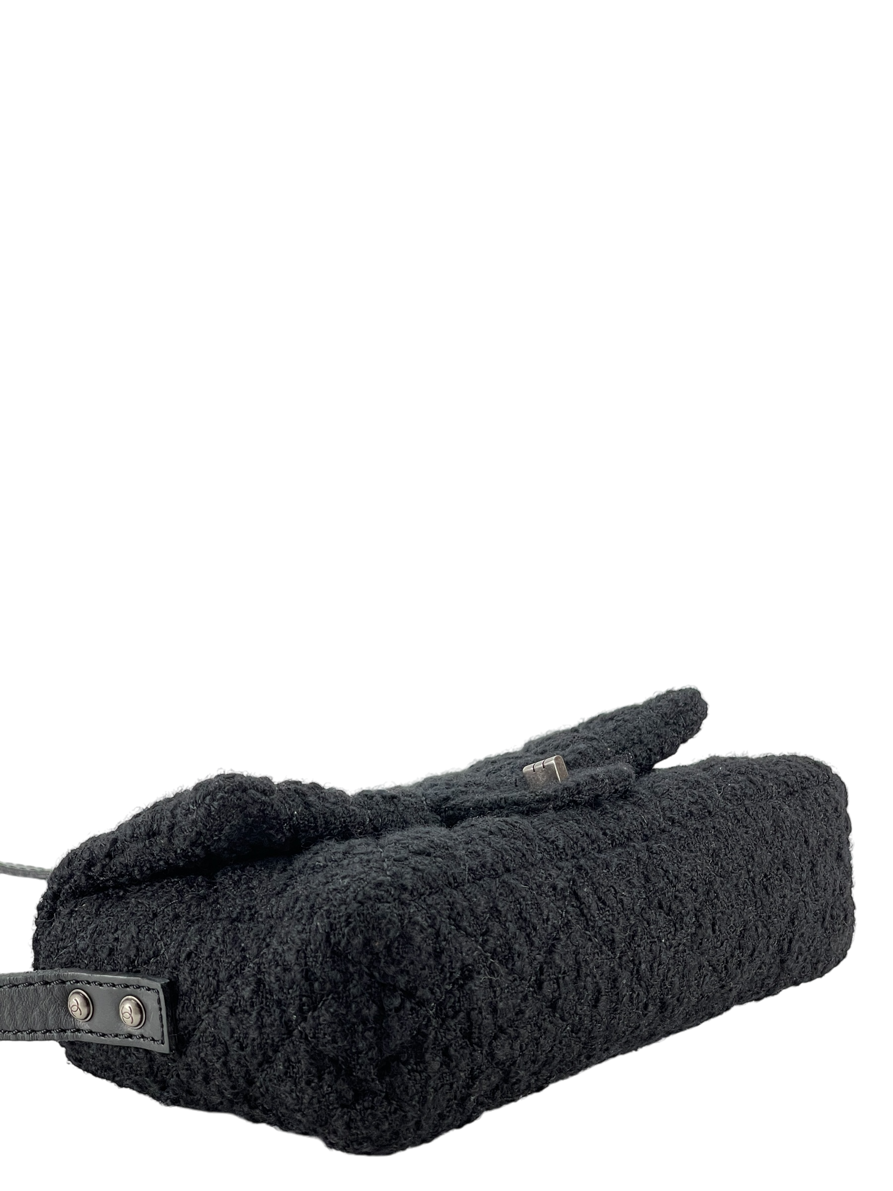 CHANEL - Tweed Mademoiselle Lock Shoulder Bag