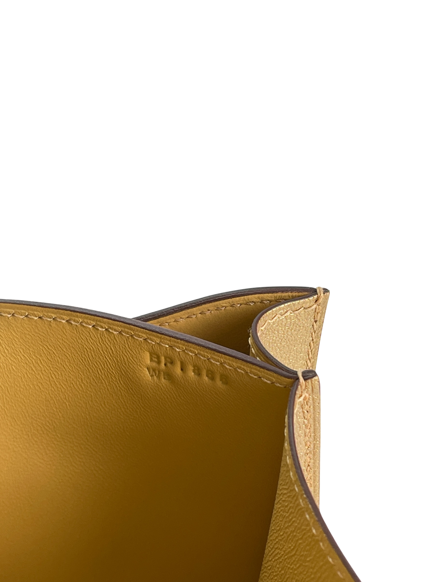 HERMES - Constance Mini 19 Dore Chevre Permabrass Gold Hardware