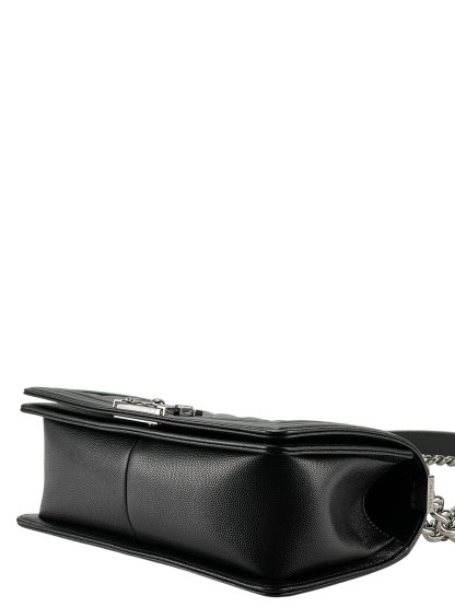 CHANEL - Medium Boy Flap Bag Black Caviar