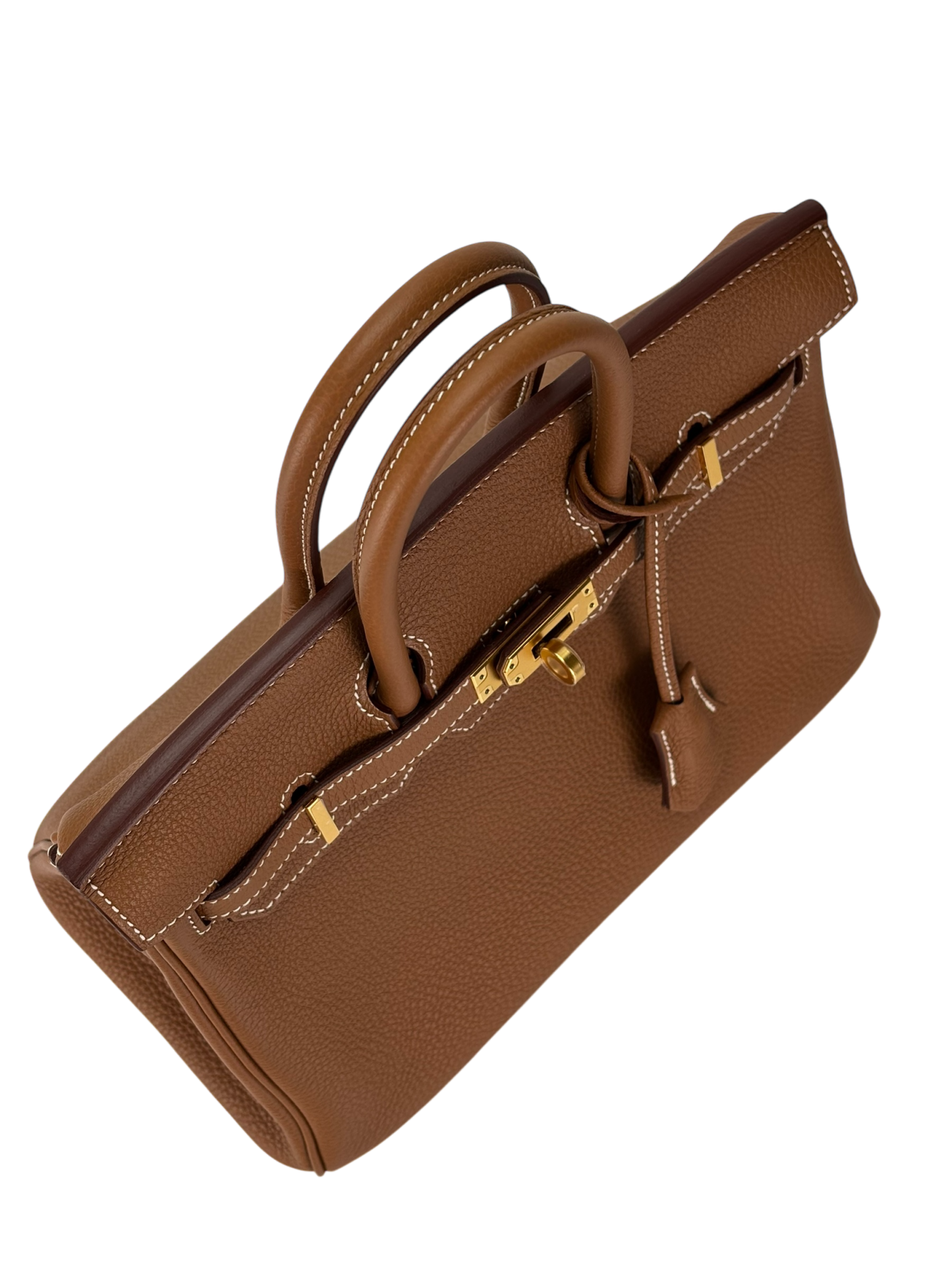 HERMES - Birkin 25 Togo Gold Palladium Hardware 