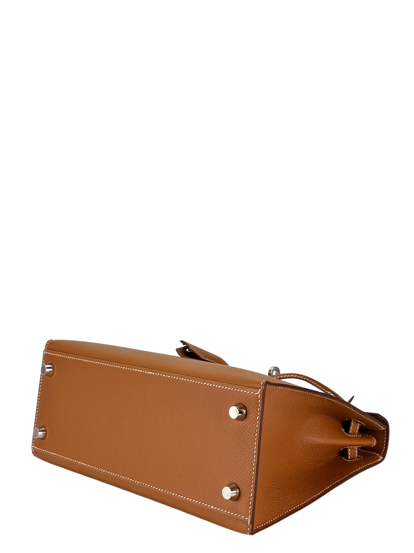 HERMES - Kelly 25 Gold Brown Epsom Palladium Hardware