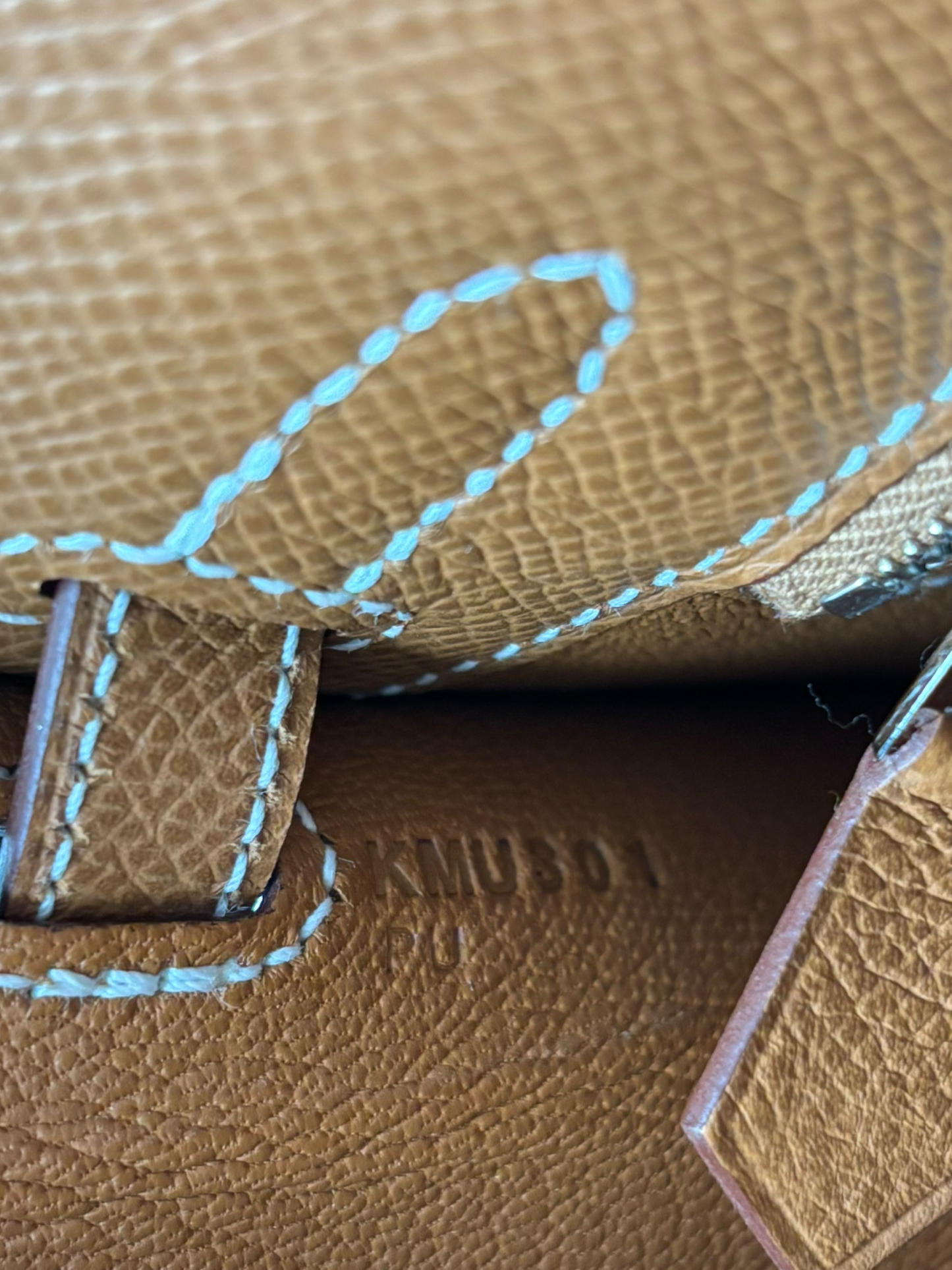 HERMES - Kelly 25 Gold Brown Epsom Palladium Hardware