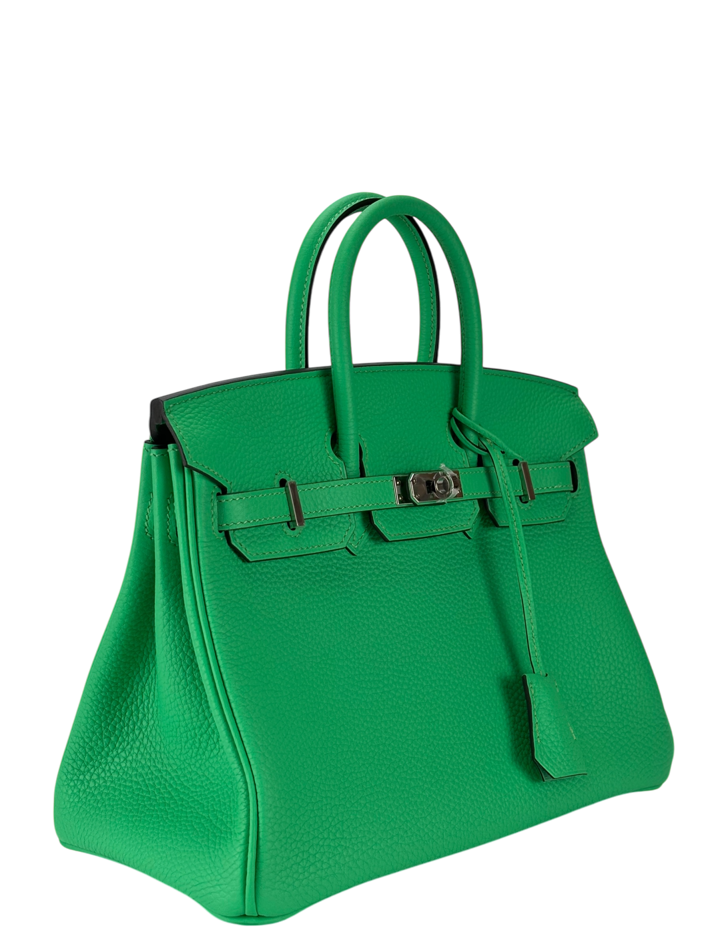 HERMES - Birkin 25 Togo Vert Comics Palladium Hardware