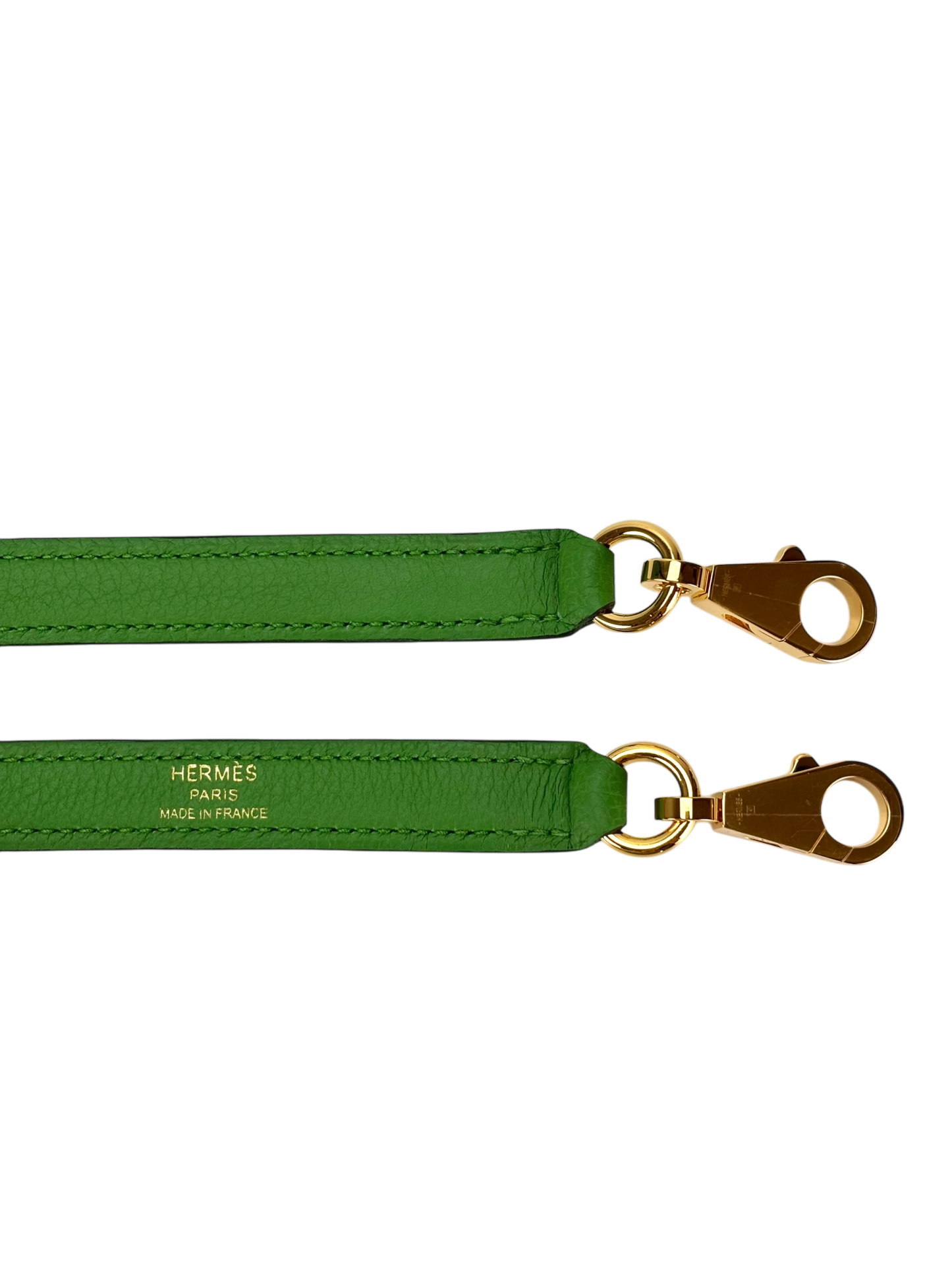 HERMES - Kelly 25 Togo Vert Yucca Gold Hardware