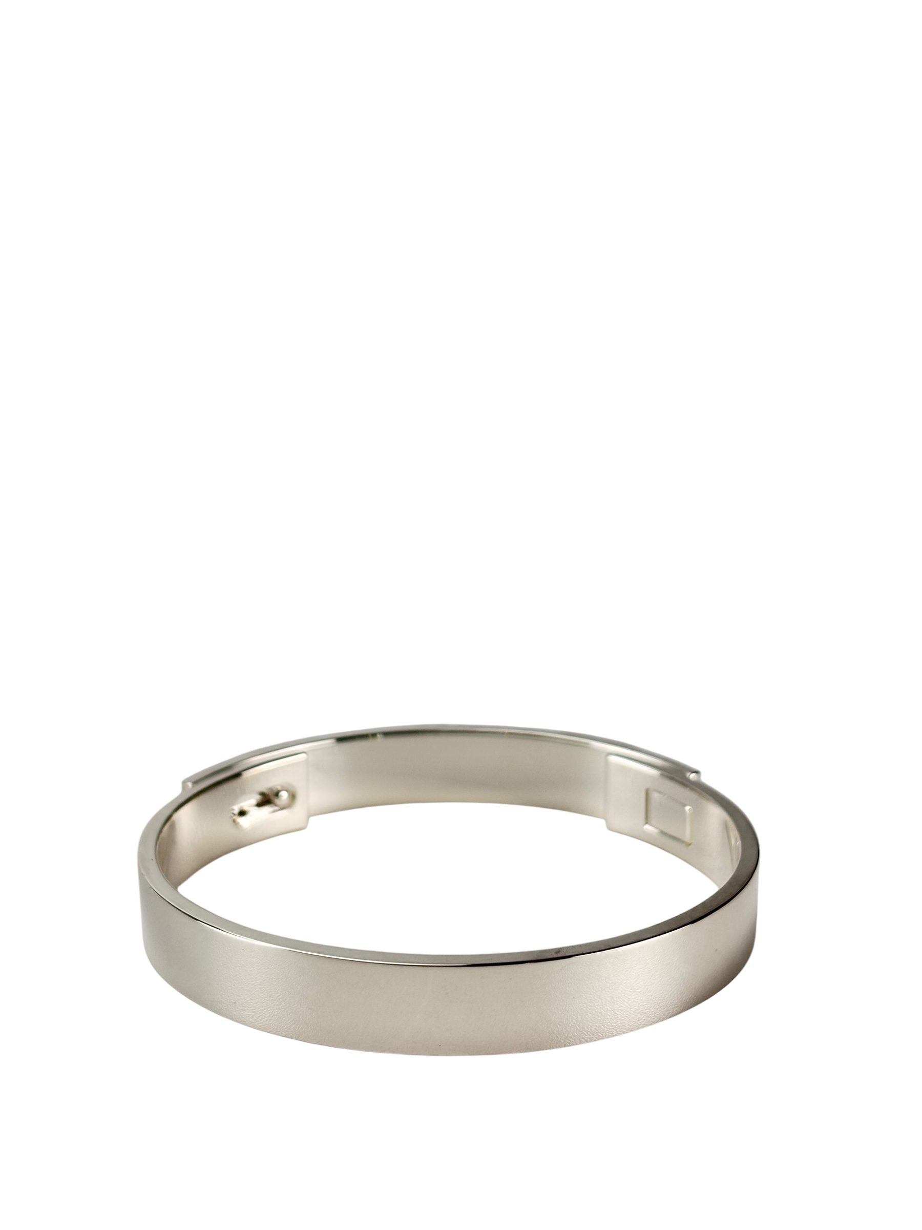 HERMES - Sterling Silver Collier De Chien Bracelet 