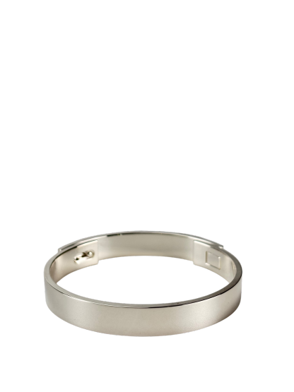 HERMES - Sterling Silver Collier De Chien Bracelet 