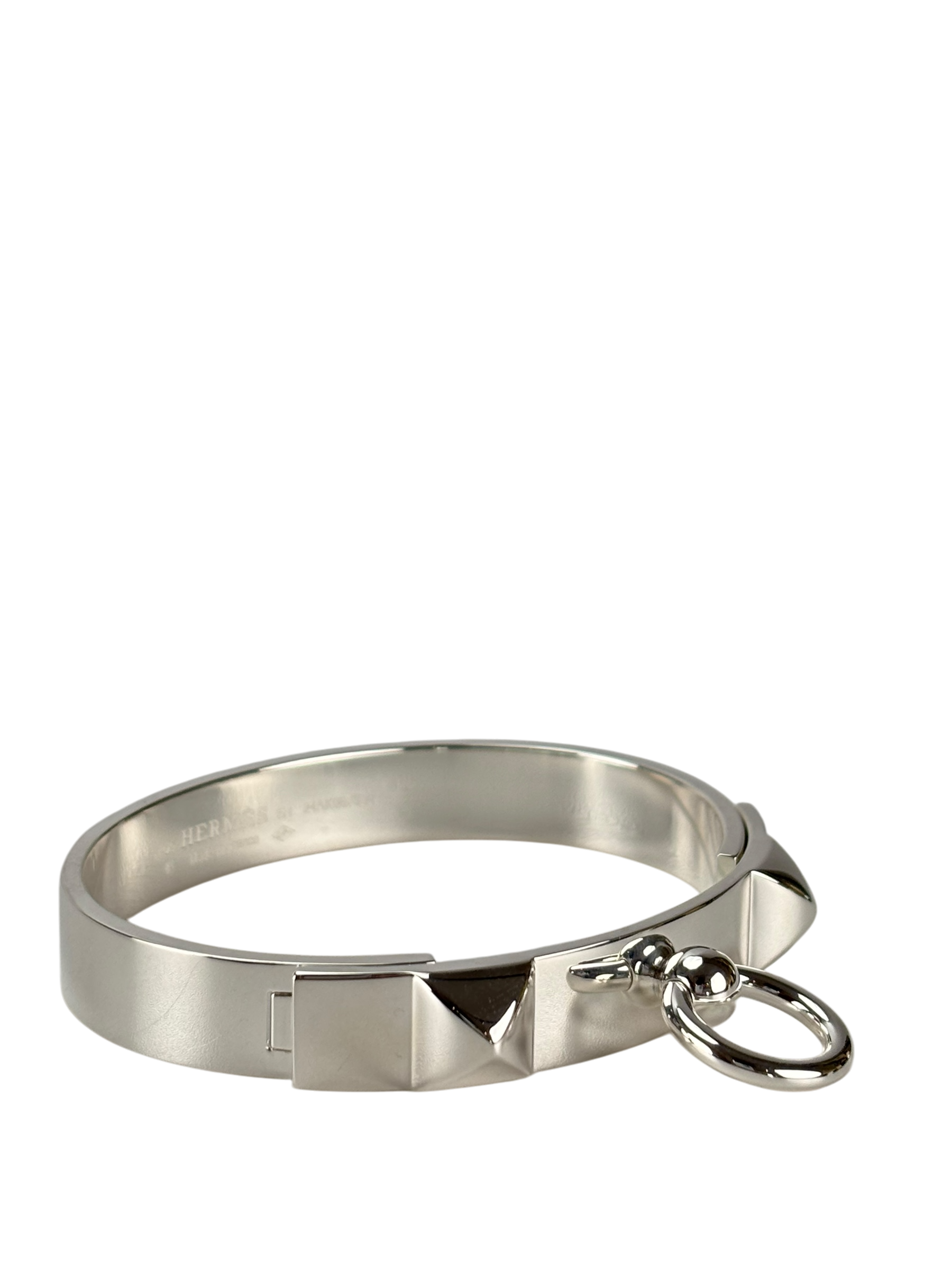 HERMES - Sterling Silver Collier De Chien Bracelet 