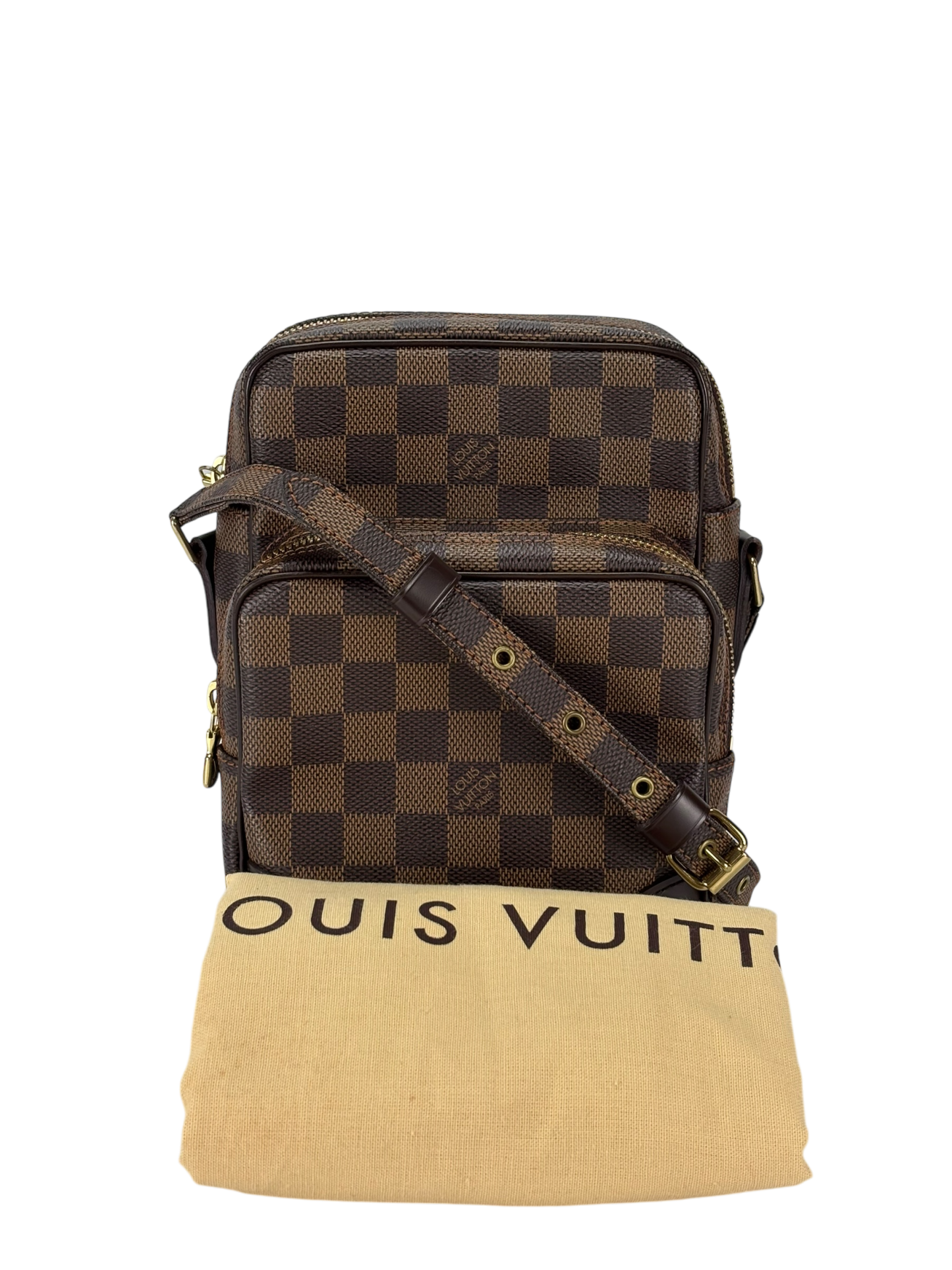 LOUIS VUITTON - Damier Ebene Amazon Shoulder Bag