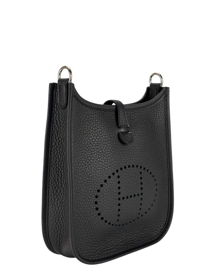 HERMES - Evelyne TPM Evelyne 16 Taurillon Clemence Black Palladium Hardware