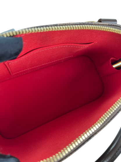 LOUIS VUITTON - Damier Ebene Alma BB Handbag 