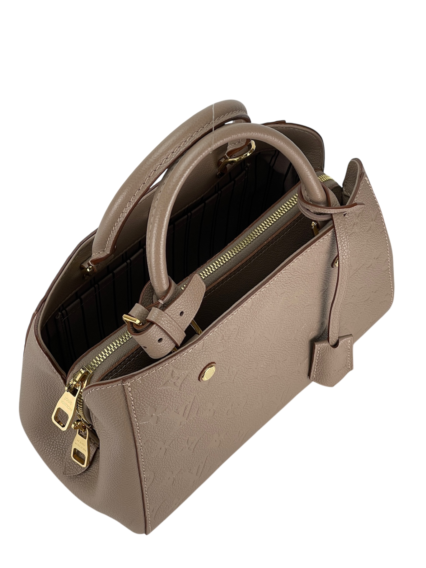 LOUIS VUITTON - Montaigne BB Anplant 2way Shoulder Bag Taupe
