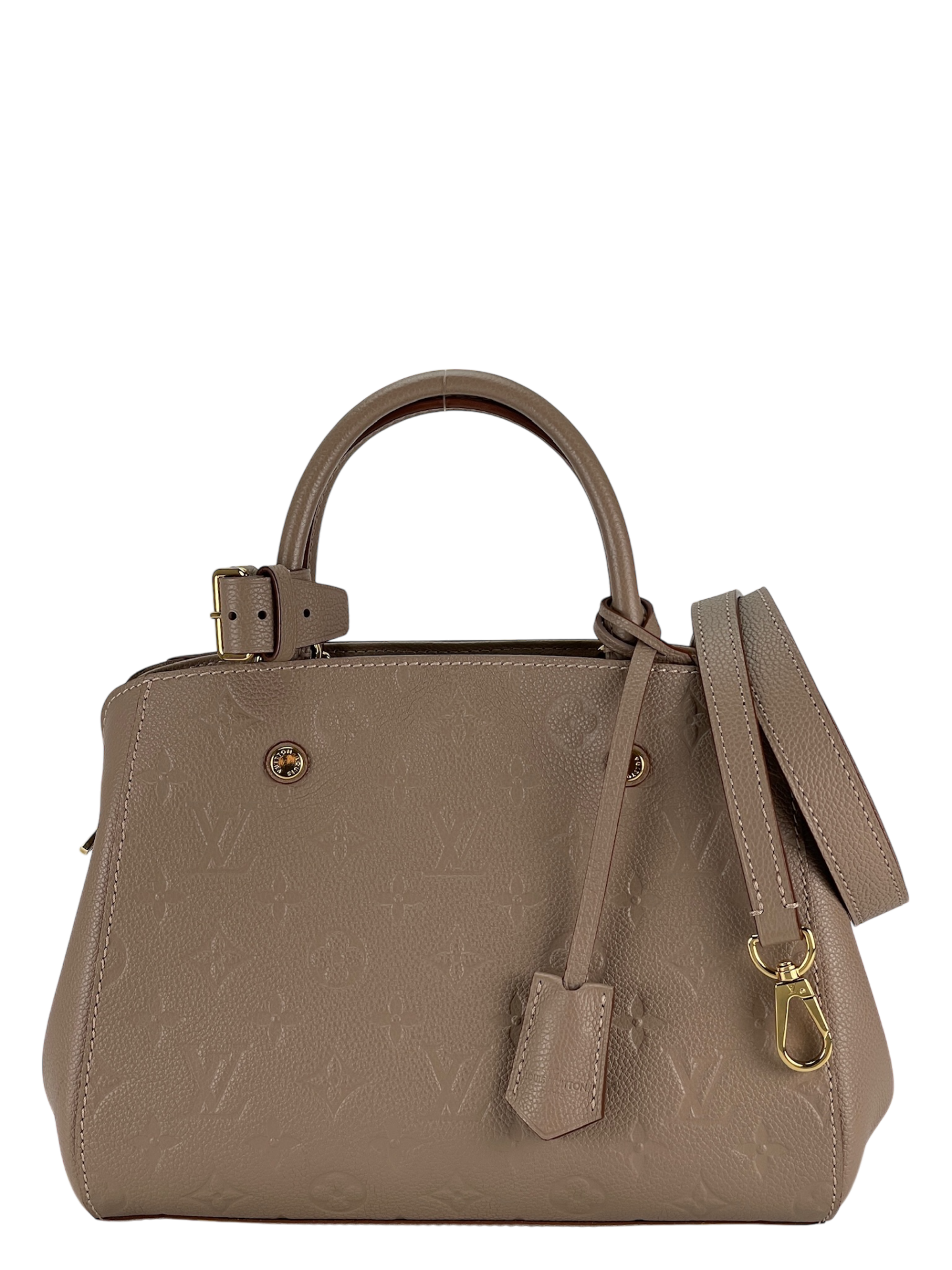 LOUIS VUITTON - Montaigne BB Anplant 2way Shoulder Bag Taupe