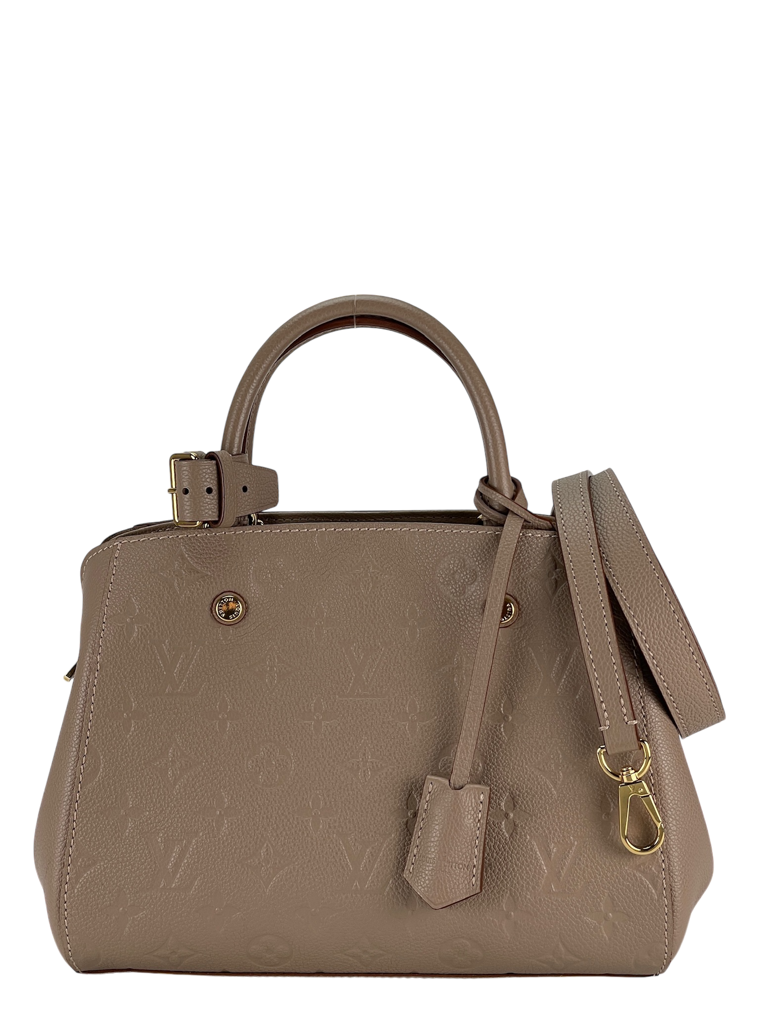 LOUIS VUITTON - Montaigne BB Anplant 2way Shoulder Bag Taupe