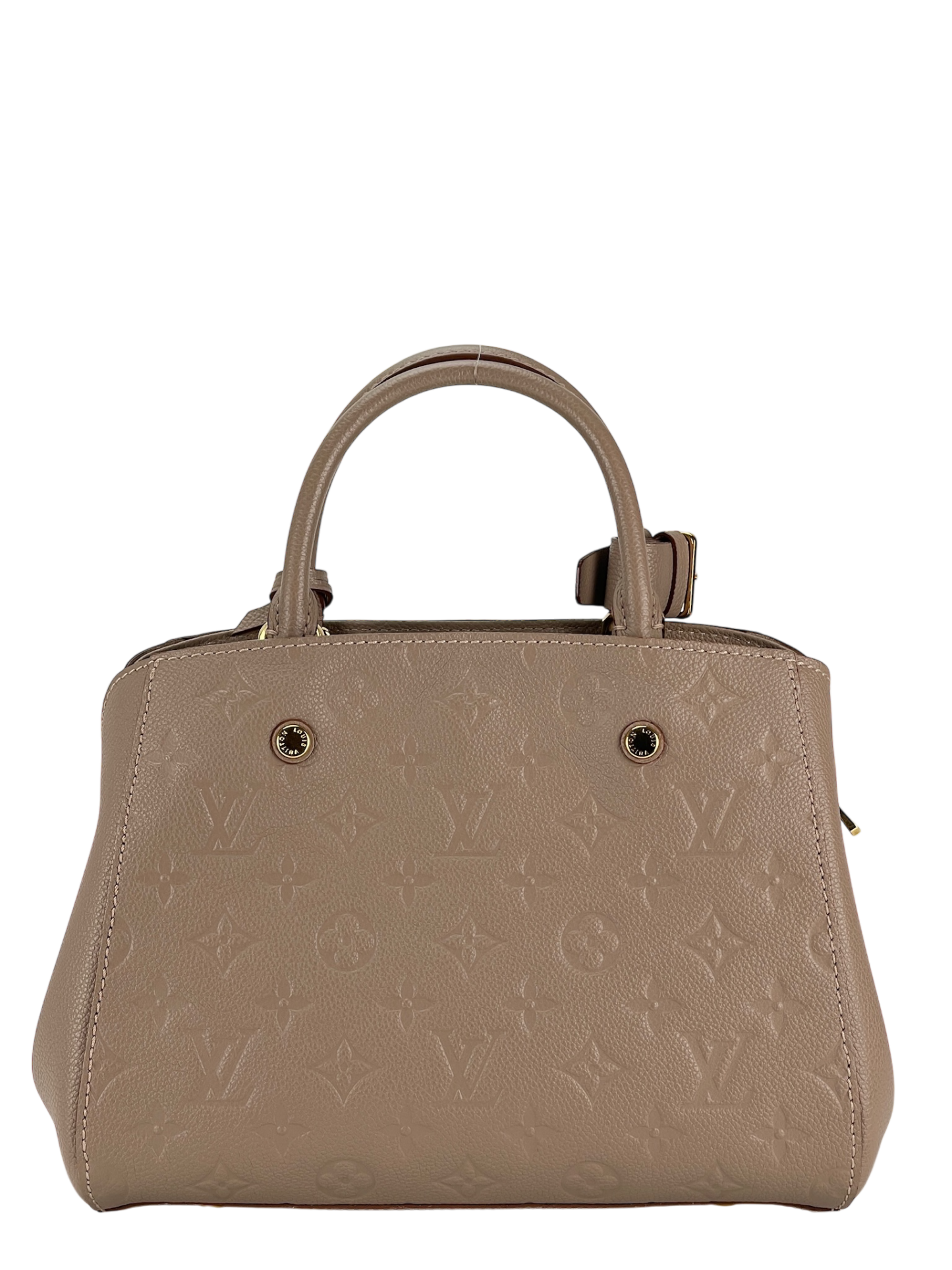 LOUIS VUITTON - Montaigne BB Anplant 2way Shoulder Bag Taupe