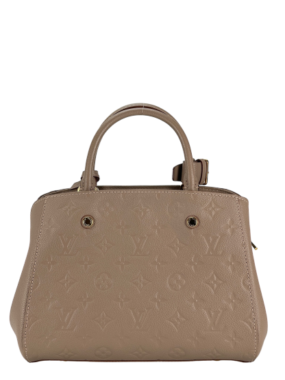 LOUIS VUITTON - Montaigne BB Anplant 2way Shoulder Bag Taupe