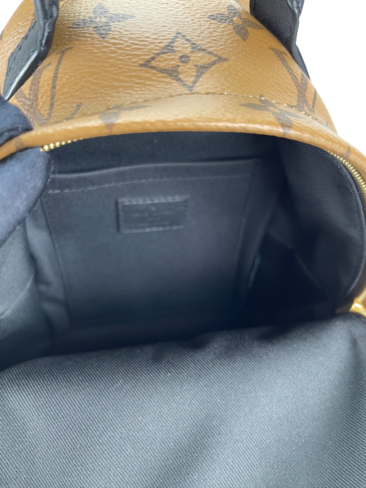 LOUIS VUITTON - Monogram Reverse Canvas Palm Springs Mini Backpack