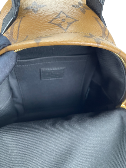 LOUIS VUITTON - Monogram Reverse Canvas Palm Springs Mini Backpack